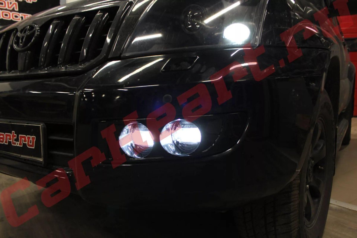 Led ПТФ Land Cruiser Prado 120