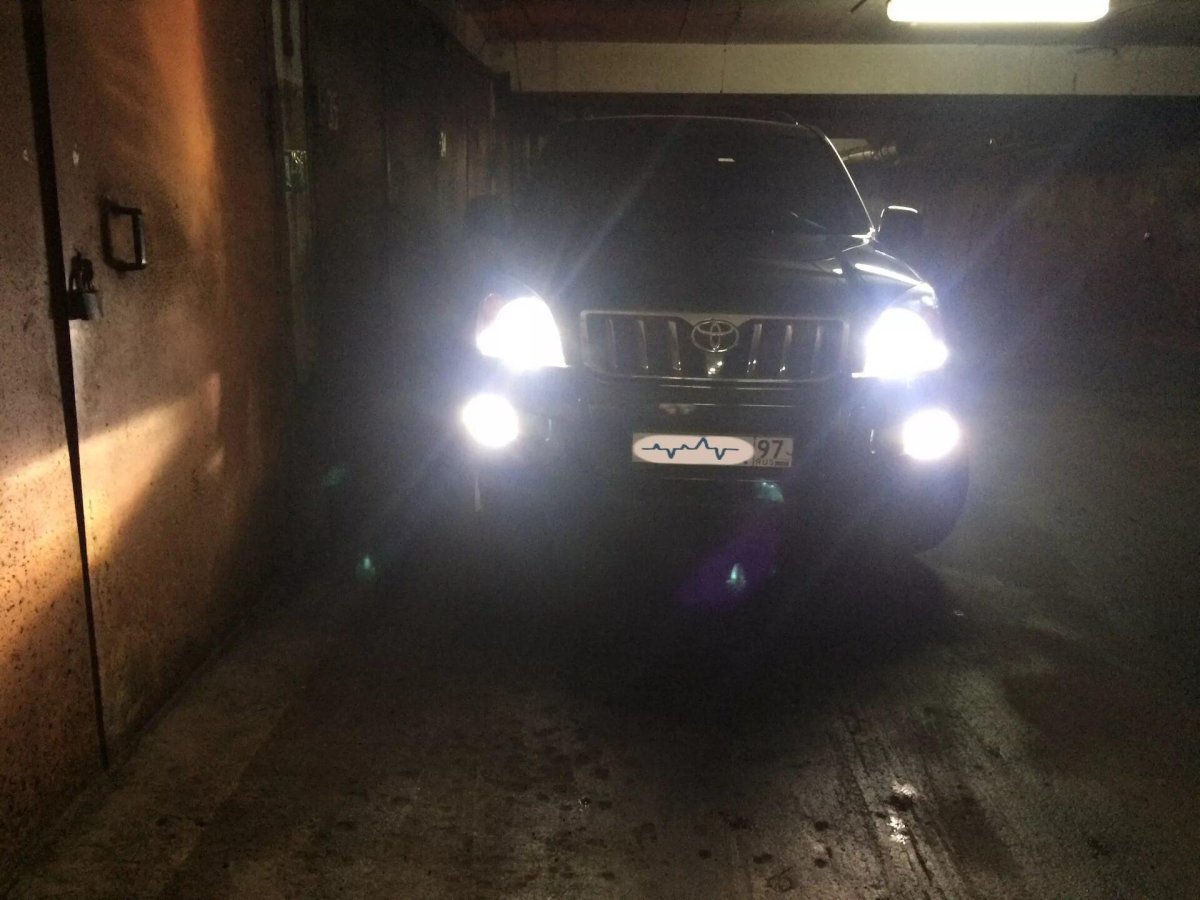 Лампочки противотуманок Прадо 120