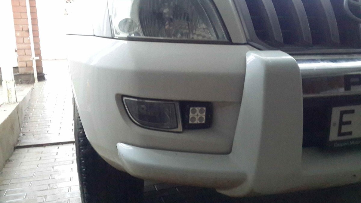 Доп свет на Прадо 120