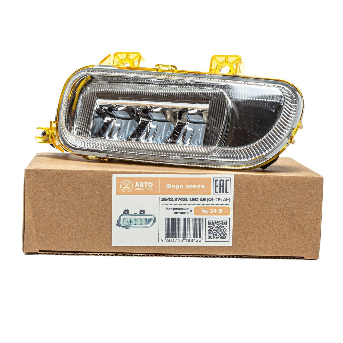 Фара противотуманная КАМАЗ 5490 левая