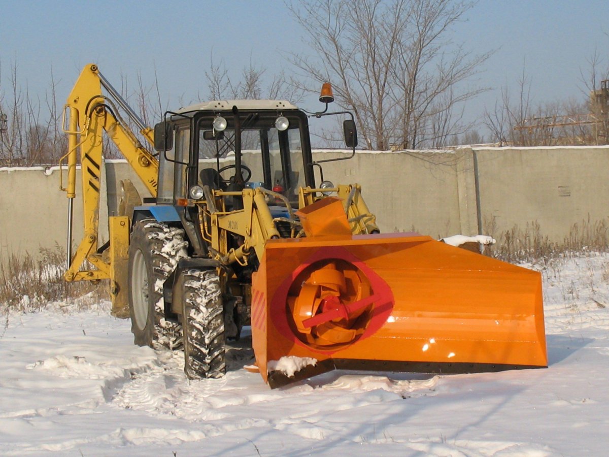 Снегоочиститель плужнороторный дм-56