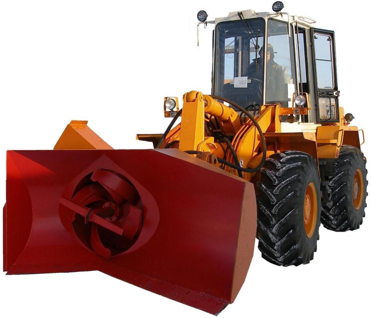 Снегоочиститель фрезерно-роторный Амкодор 9512