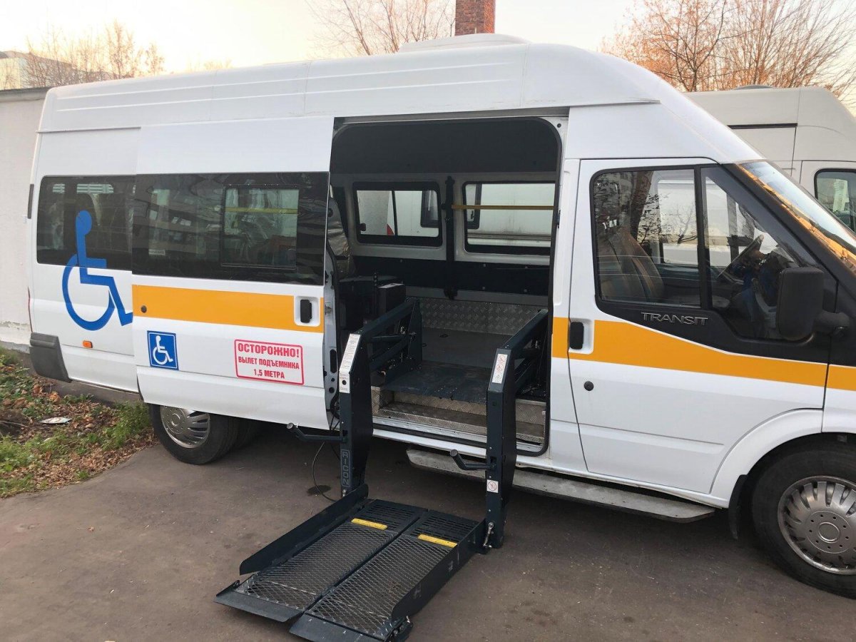 Форд Транзит инвалидный автобус