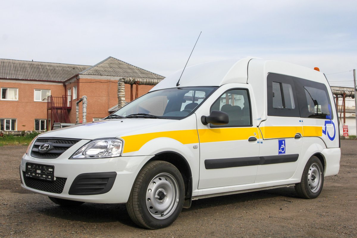 Лада Ларгус социальное такси