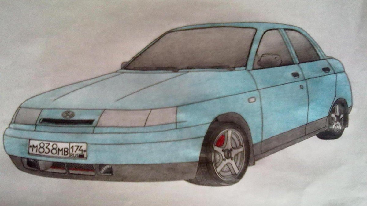 ВАЗ 2110 контур