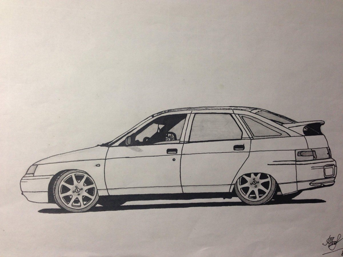 ВАЗ 2110 контур