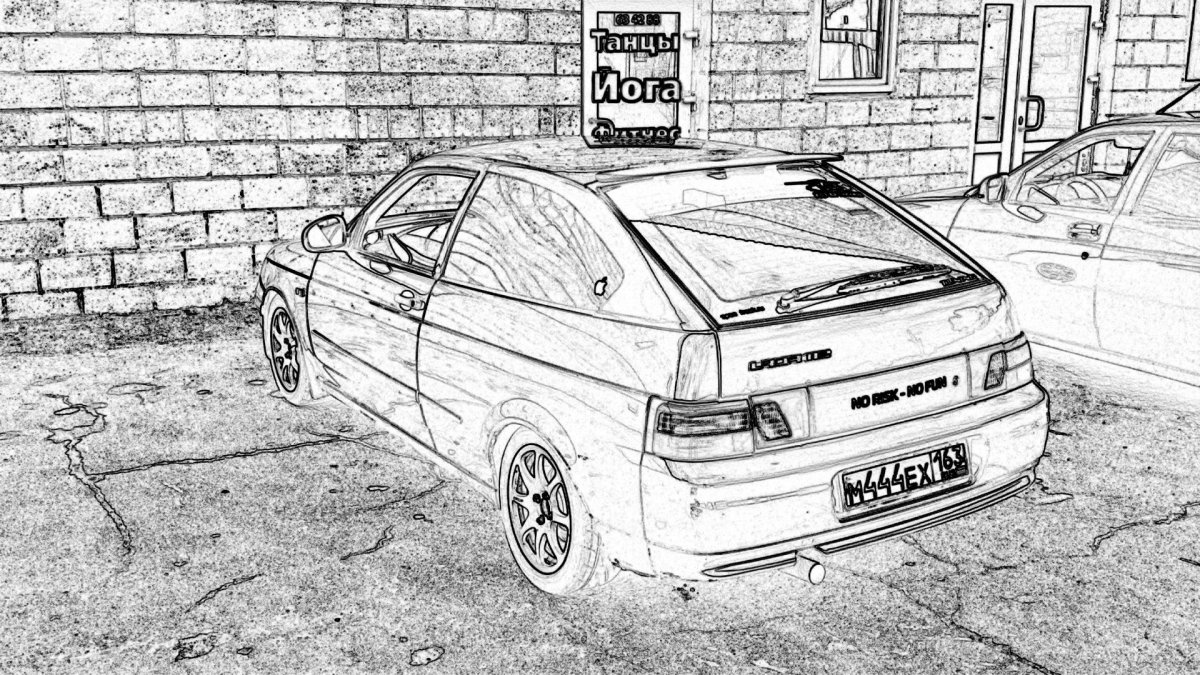 Раскраска Приора