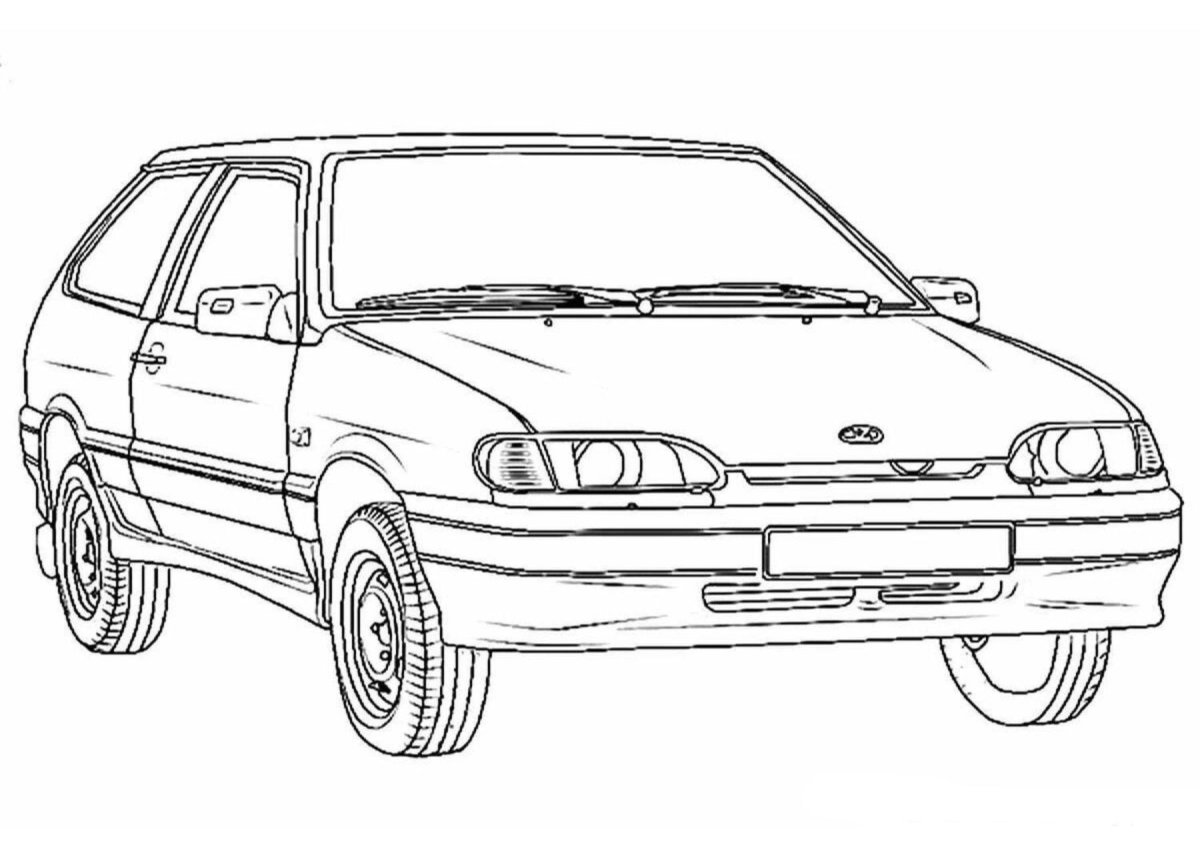 ВАЗ 13 спереди