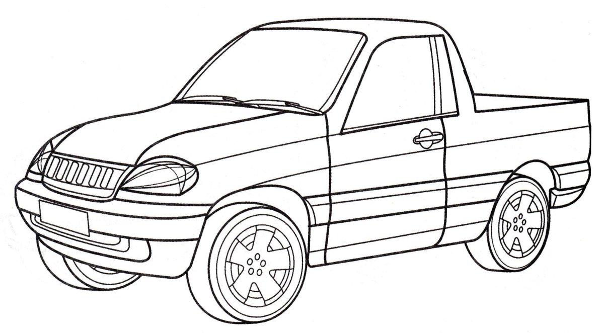 Лада 2114 раскраска спереди