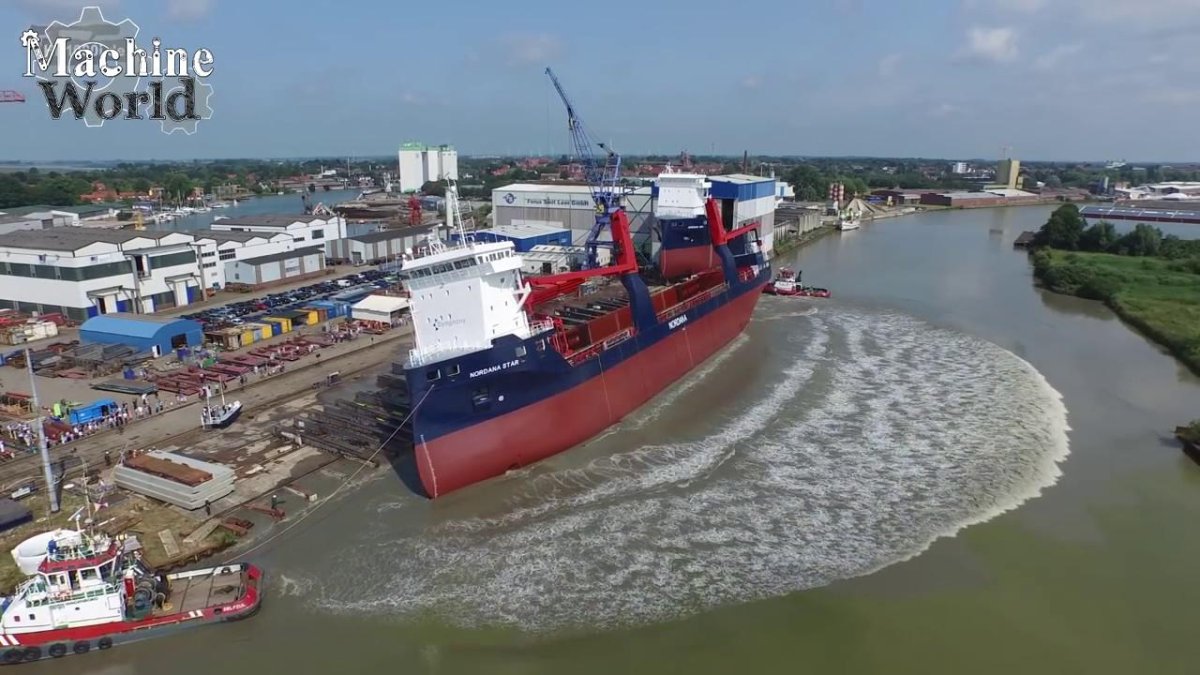 Спуск судна на воду