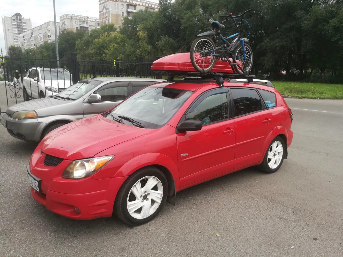 Багажник на крышу Понтиак Вайб 2003