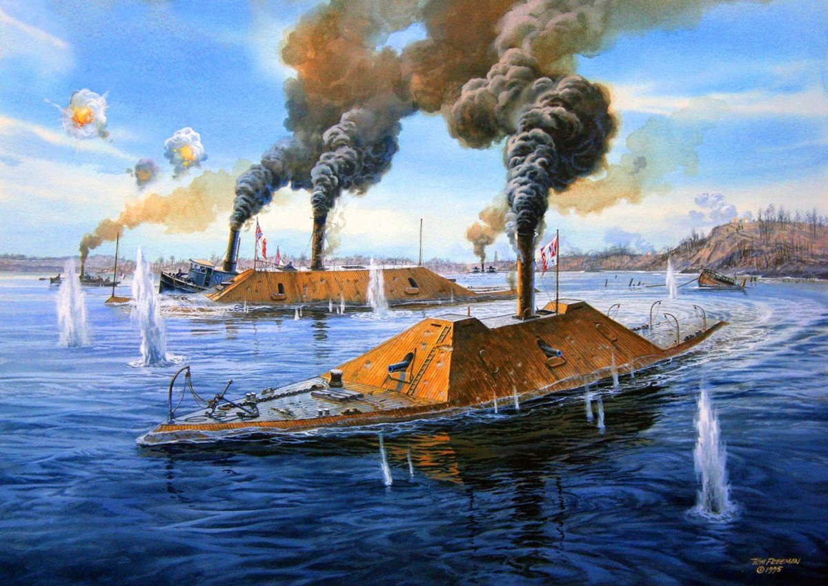 Речные броненосцы гражданской войны США