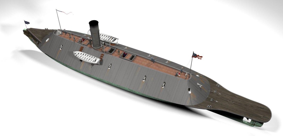 Броненосец Вирджиния 1862