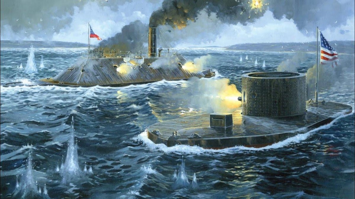 Броненосец Вирджиния 1862