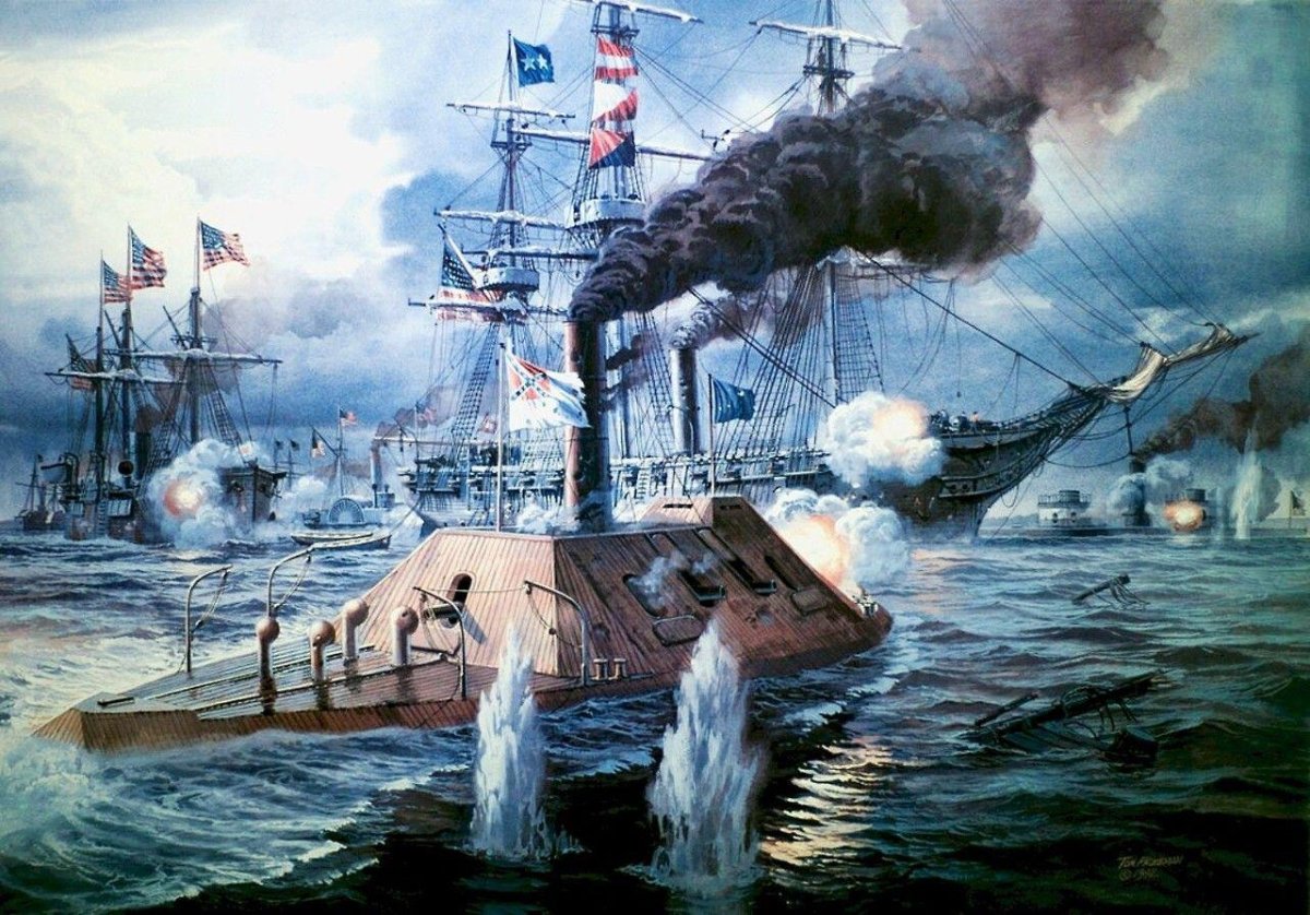 Морские сражения гражданской войны в США