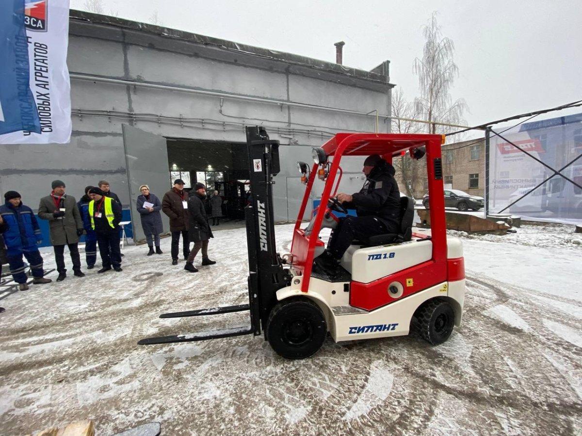 Силант погрузчик вилочный