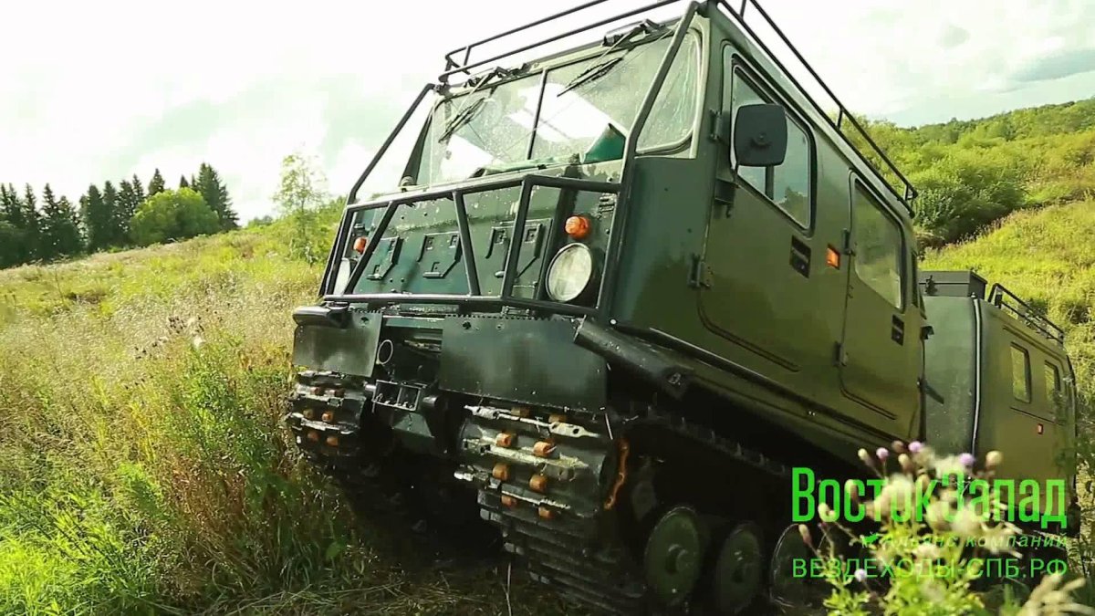 Шведский вездеход BV-206