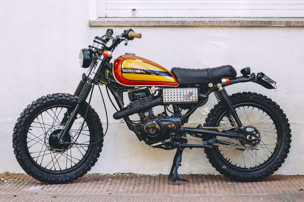 Honda cg125 Scrambler