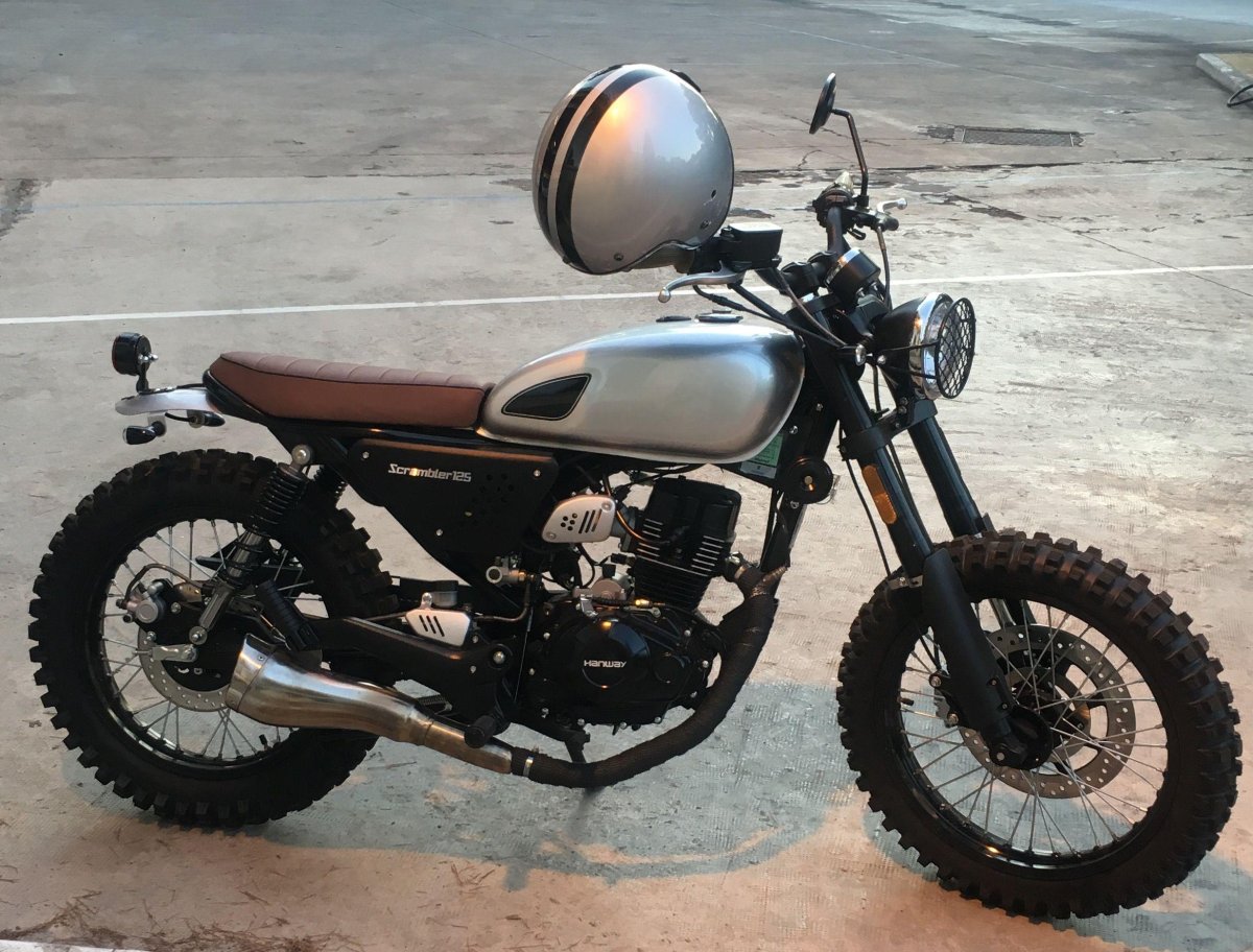 Орион 125 скремблер