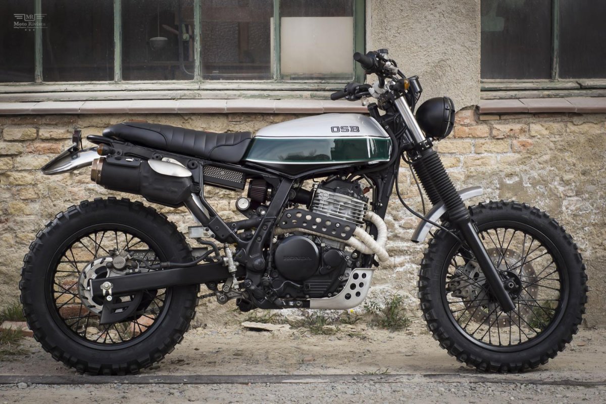 Honda nx650 Dominator Scrambler