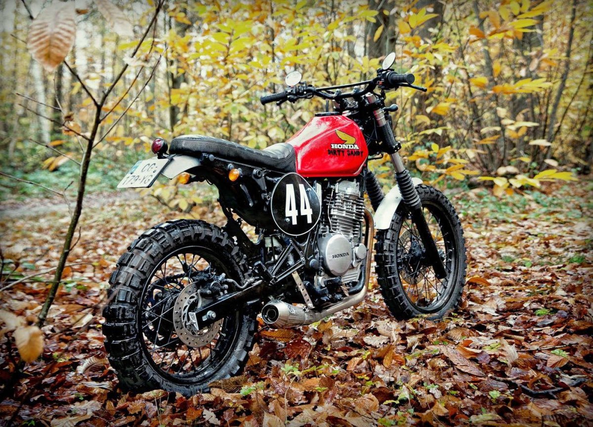 Эндуро скремблер