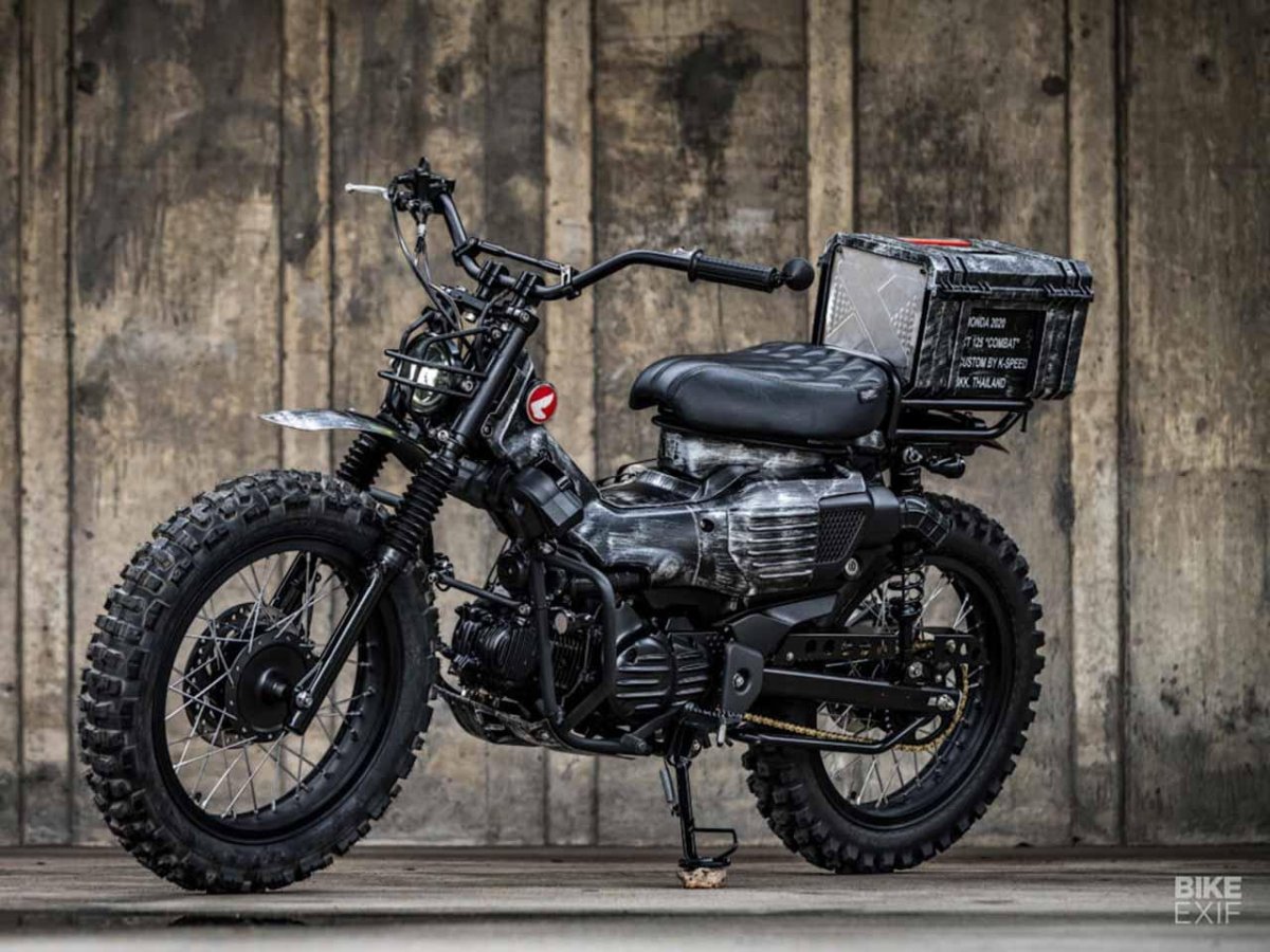 Скремблер Хонда 125