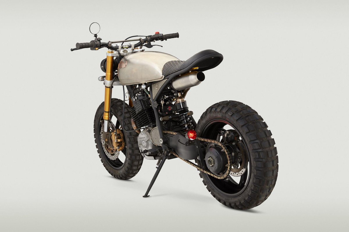 Xl600 скремблер