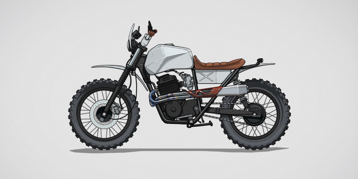 Honda cl400 Scrambler
