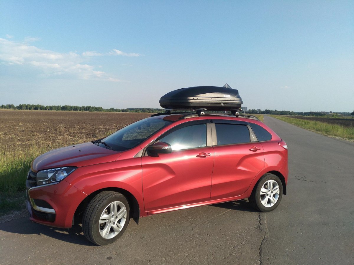Лада XRAY багажник на крышу