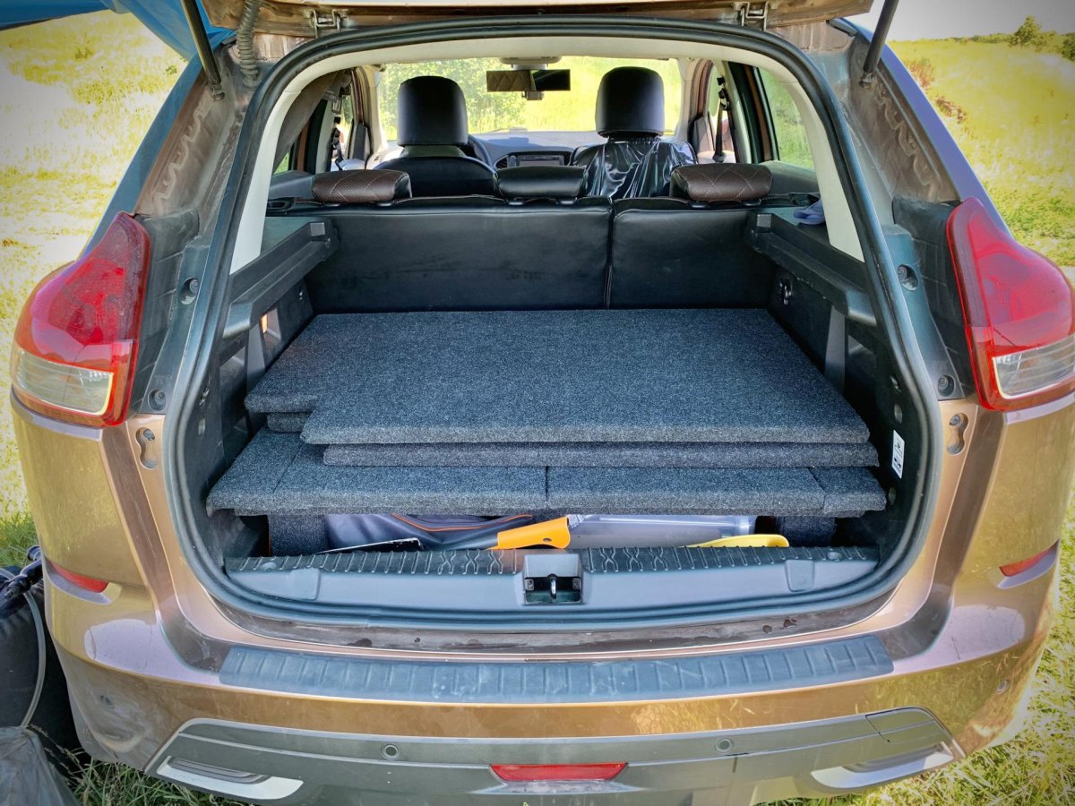 Шевроле Реззо доделка багажника