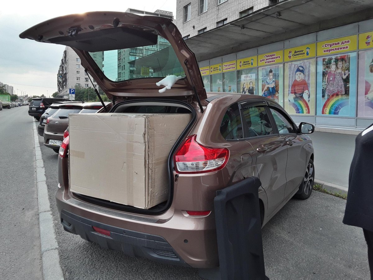 Лада Икс Рей багажник