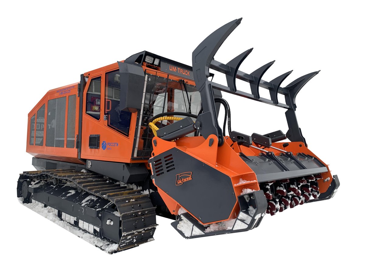 Гусеничный самоходный мульчер et 400