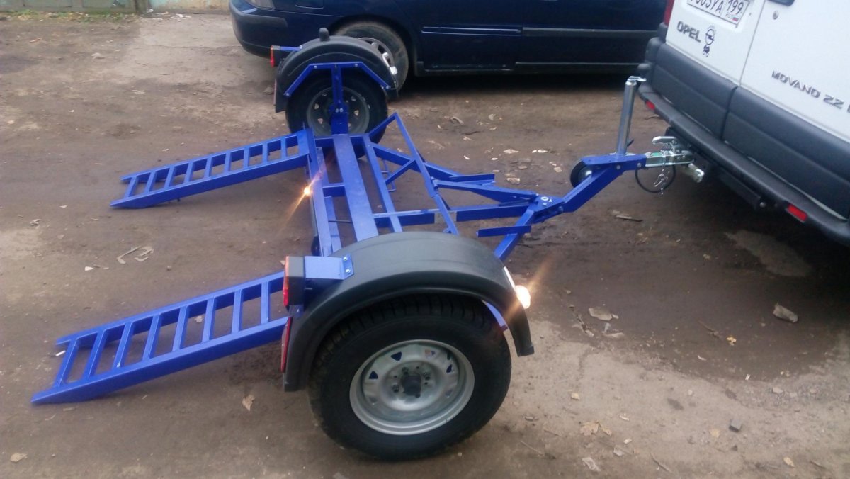 Седельный прицеп эвакуатор для l200