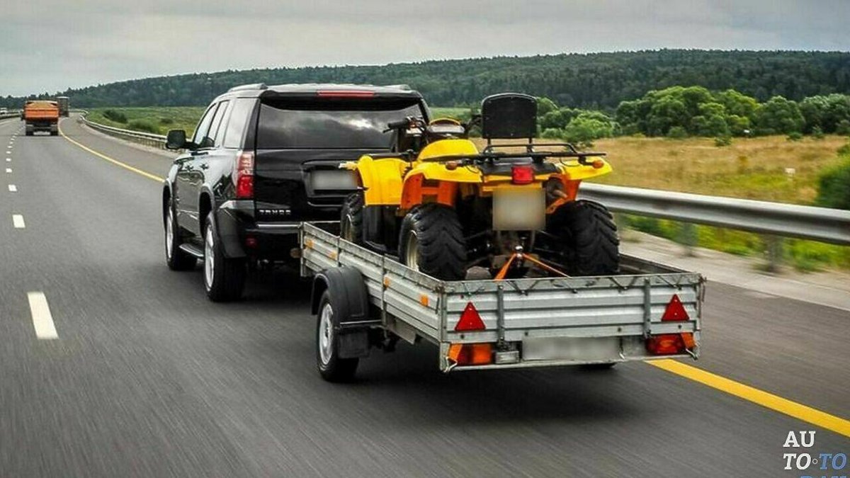 Автомобиль с прицепом