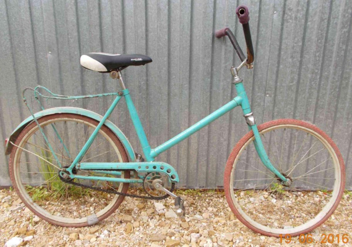 Советский велосипед Уралец