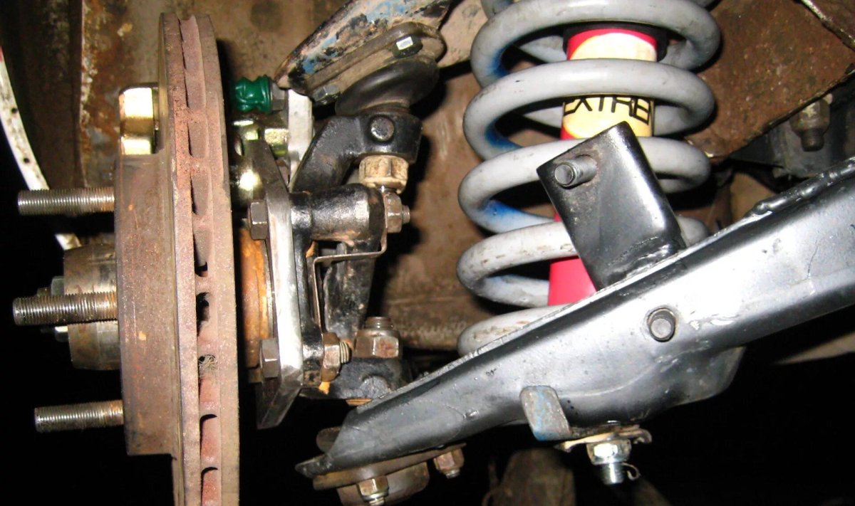 ВАЗ 2107 передняя подвеска ралли