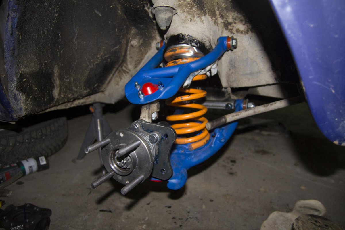 ВАЗ 2107 передняя подвеска под дрифт