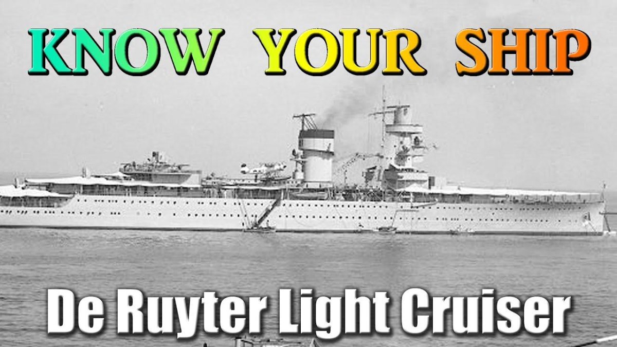 HR_MS_de Ruyter чертежи