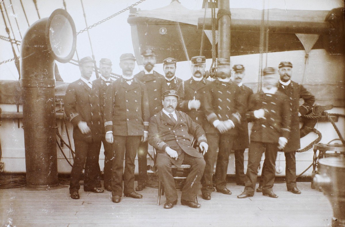 Русские моряки 1900 Орион