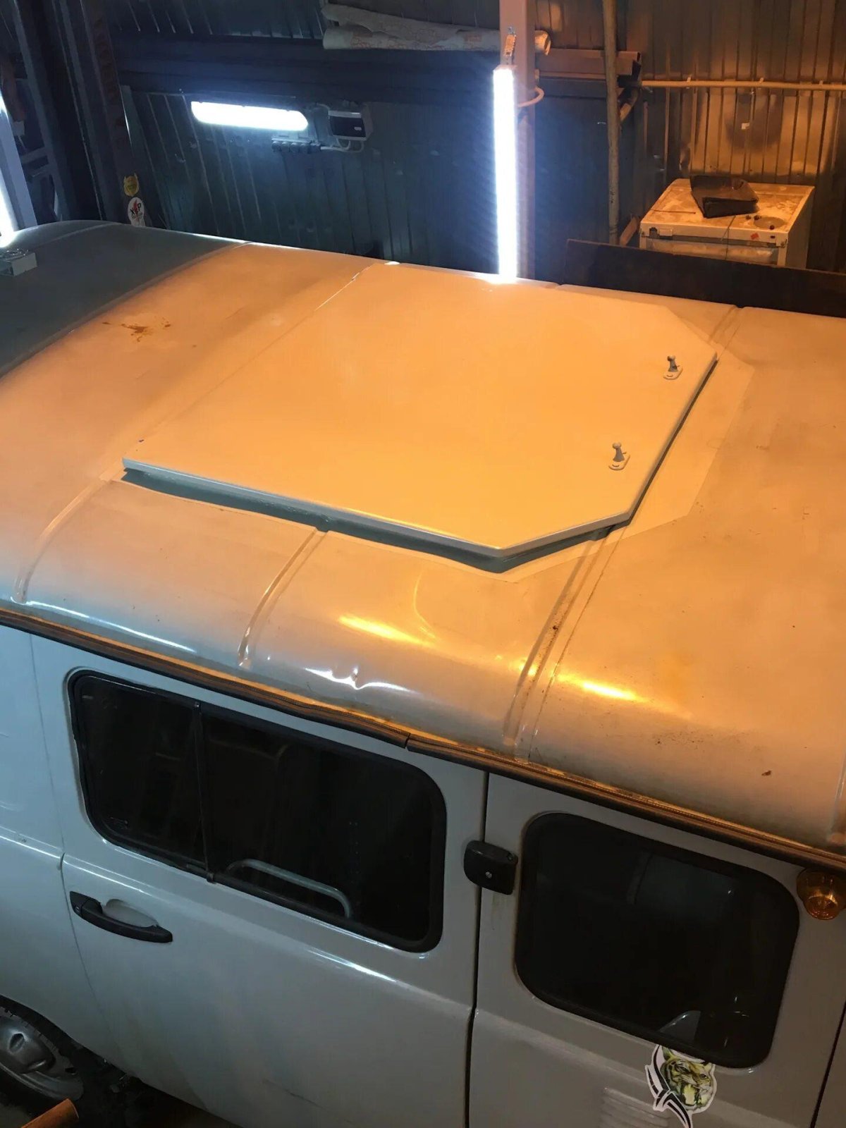 Люк на УАЗ 469