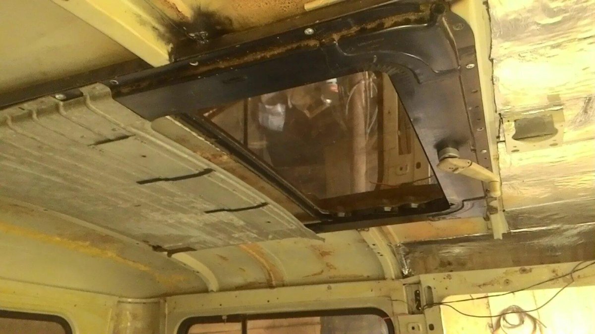 Люк на УАЗ фермер