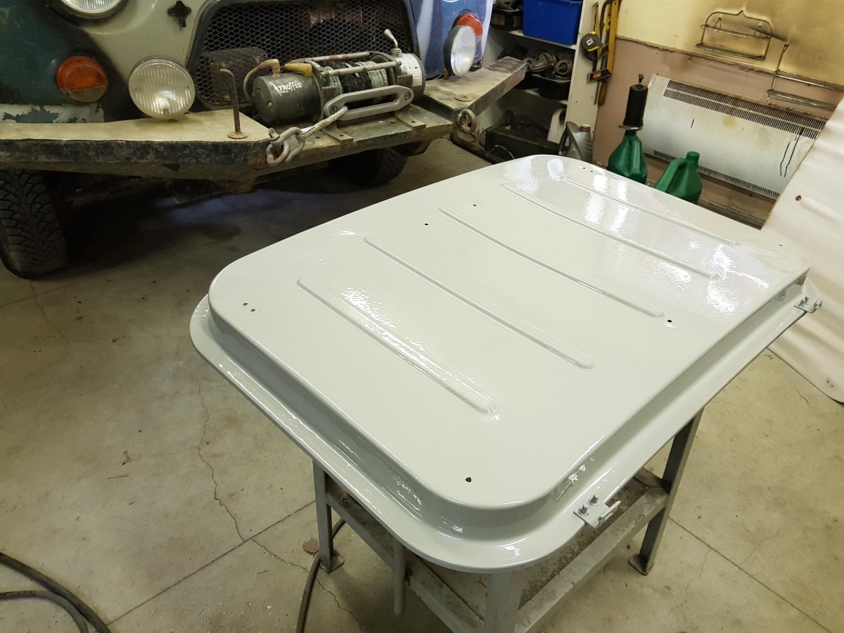 Люк от ПАЗИКА на УАЗ 469