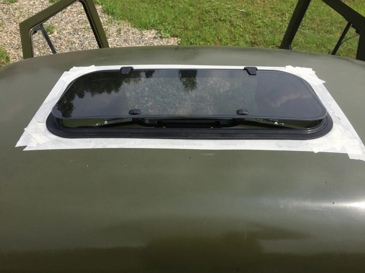 Люк от газели на УАЗ 3151