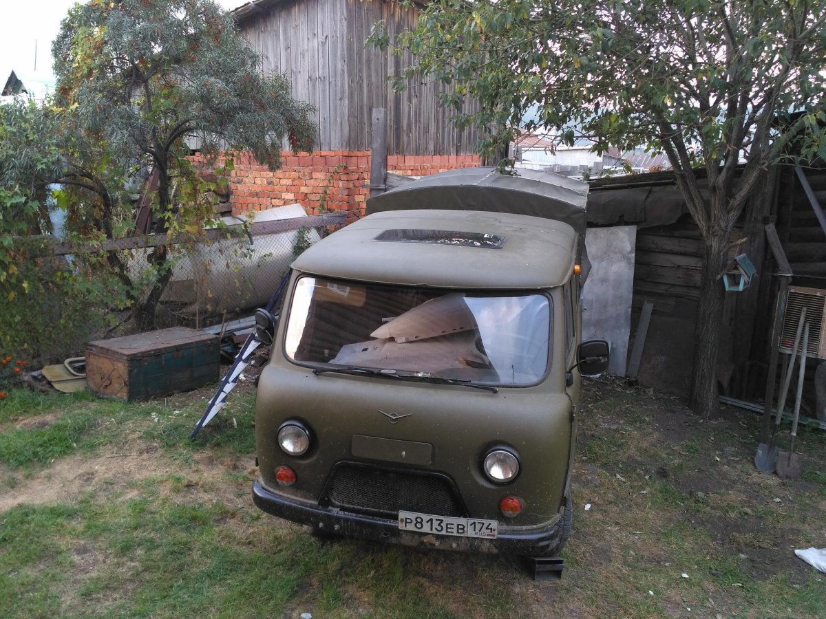 Люк на УАЗ 3303