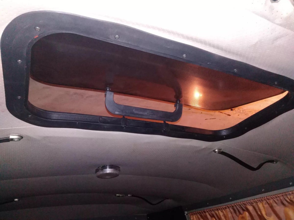 Люк на УАЗ фермер