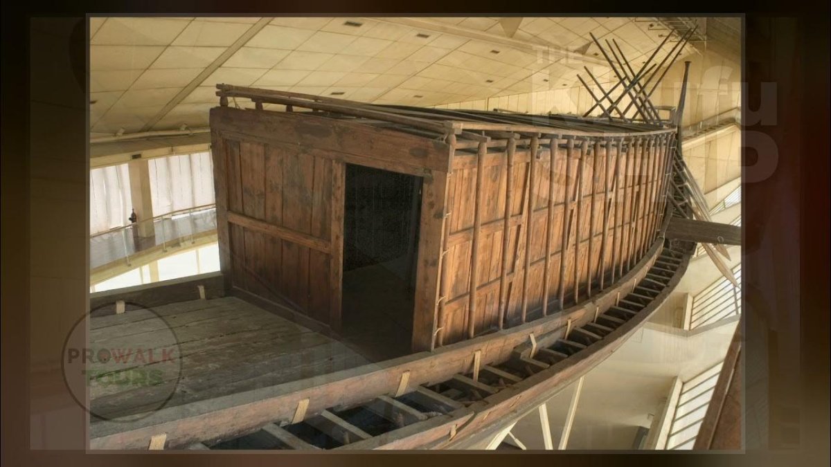 Пирамида Хеопса Солнечная Ладья