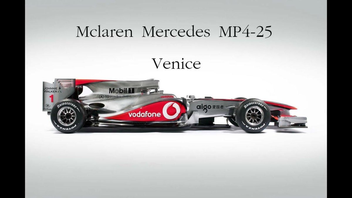 MCLAREN Mercedes mp4-25