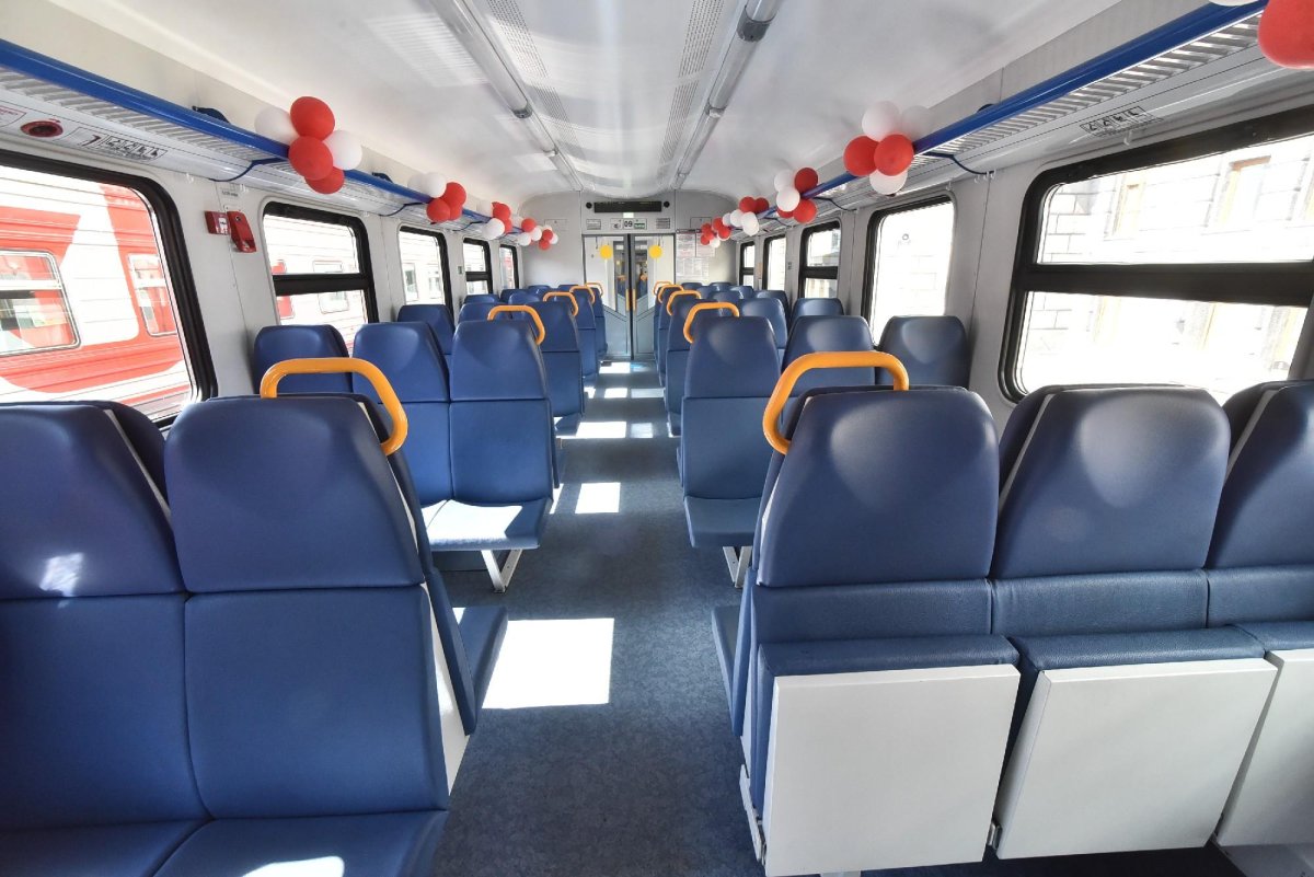 Новая электричка Татарск Новосибирск