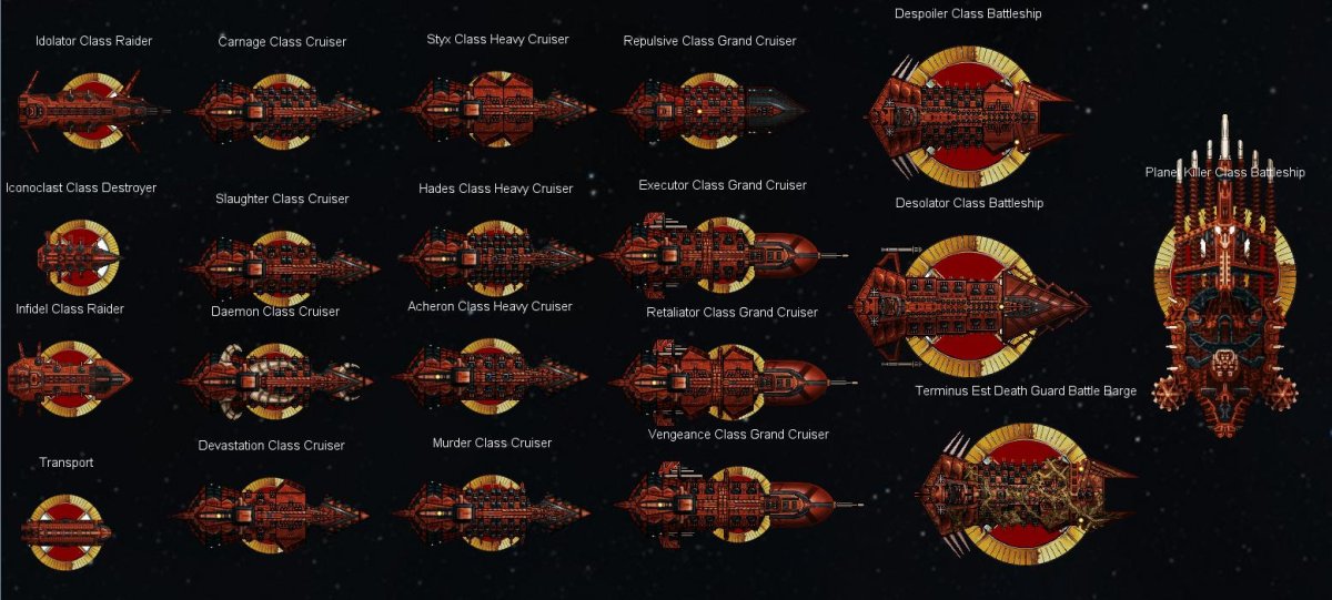 Warhammer 40k космический корабль Империума