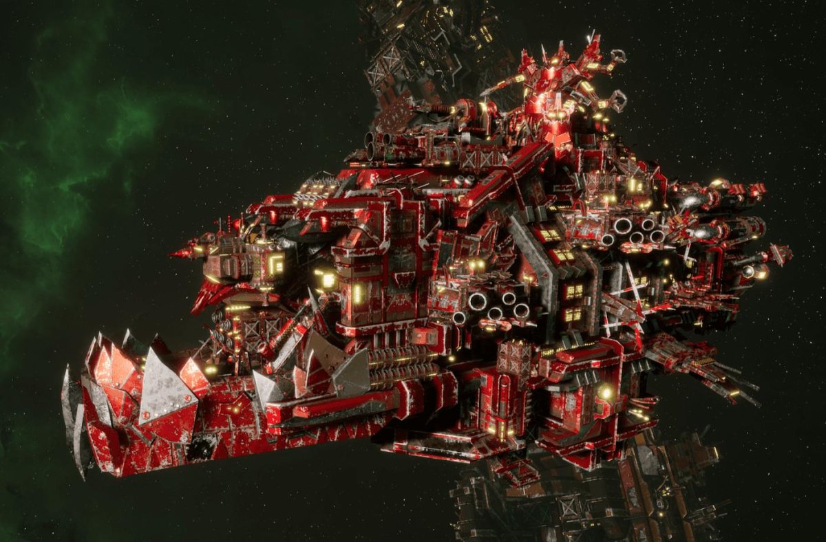 Вархаммер 40000 корабли орков